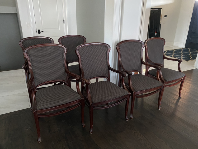 Vintage European dining arm chair - photo 3