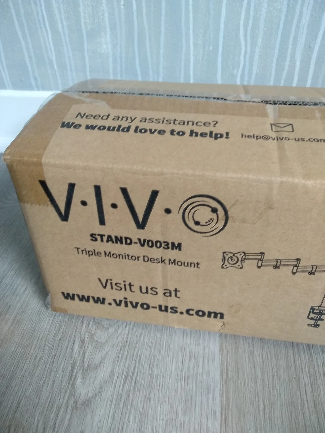 Vivo 3-screen monitor stand image indicator(6)