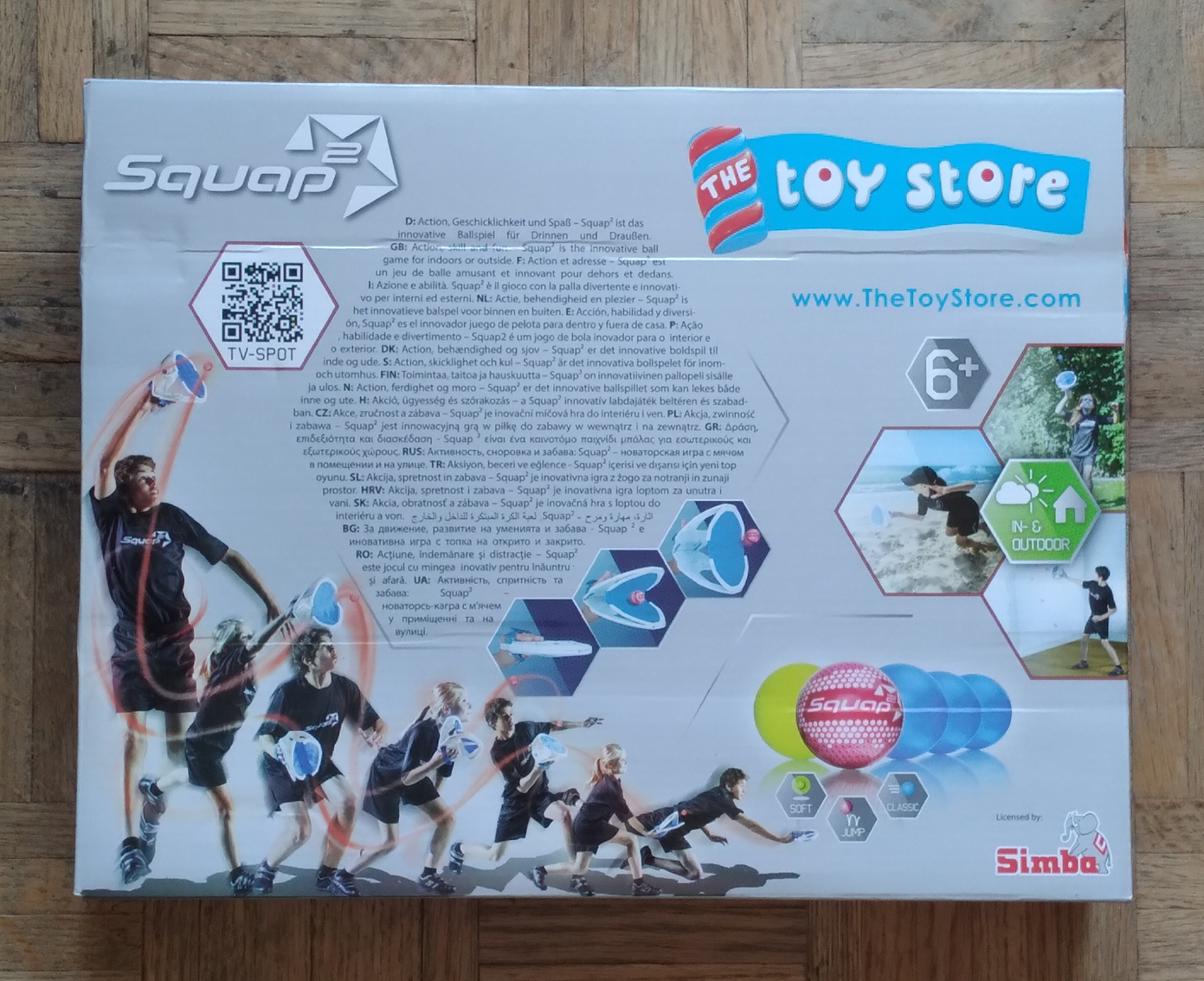 Squap2 Fun & Fitness Play By Yourself Or With Family & Friends image indicator(2)