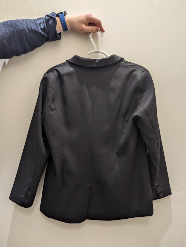 medium/ small black suit jacket image indicator(5)