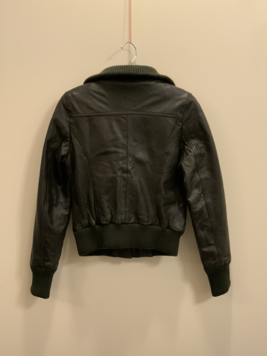 Women's Leather Jacket image indicator(2)