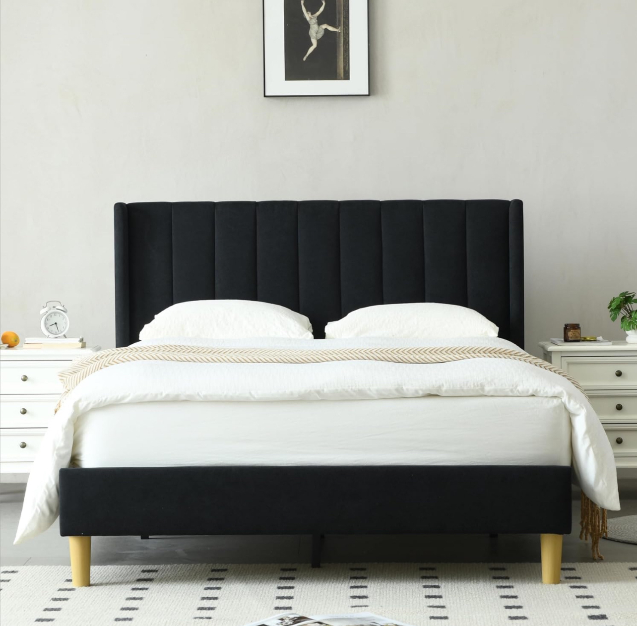 Double Bed Frame + mattress