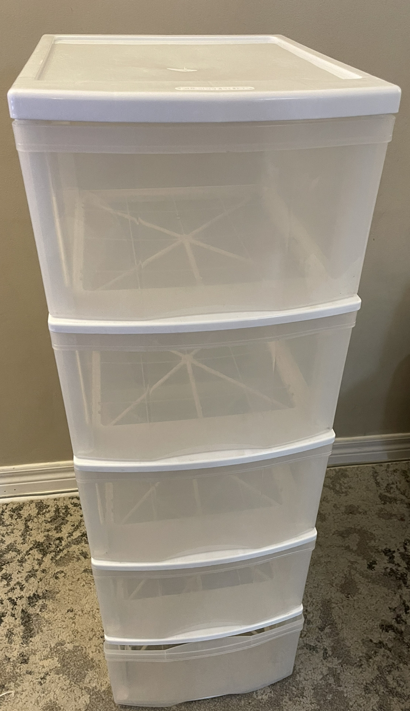 Plastic drawers storage thumbnail