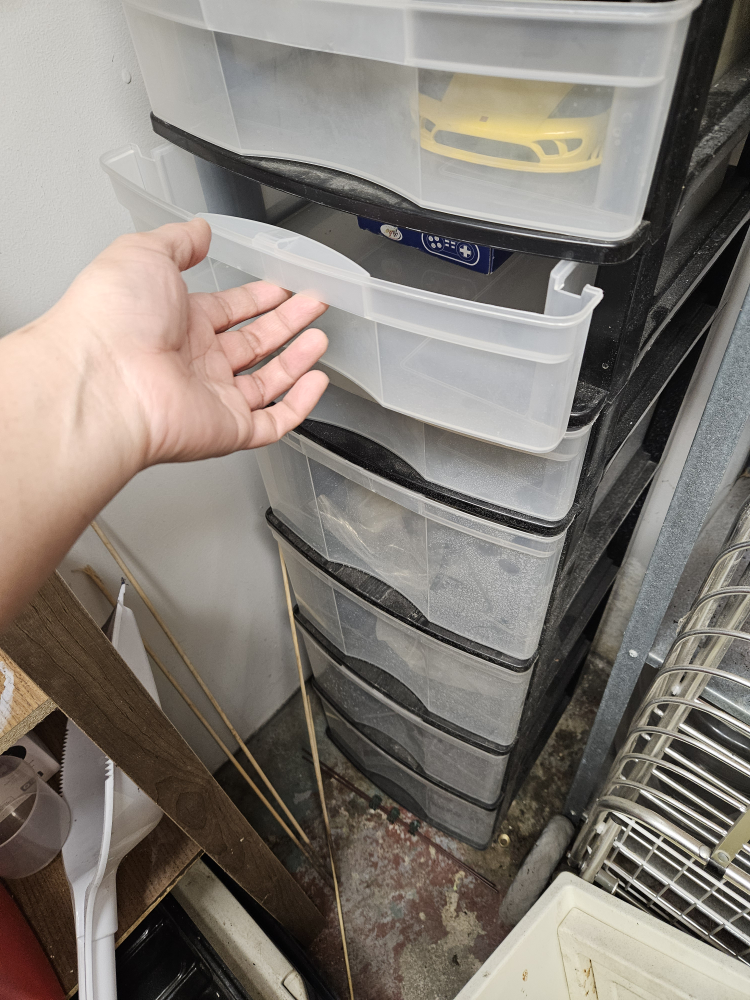 plastic drawer storage - photo 2