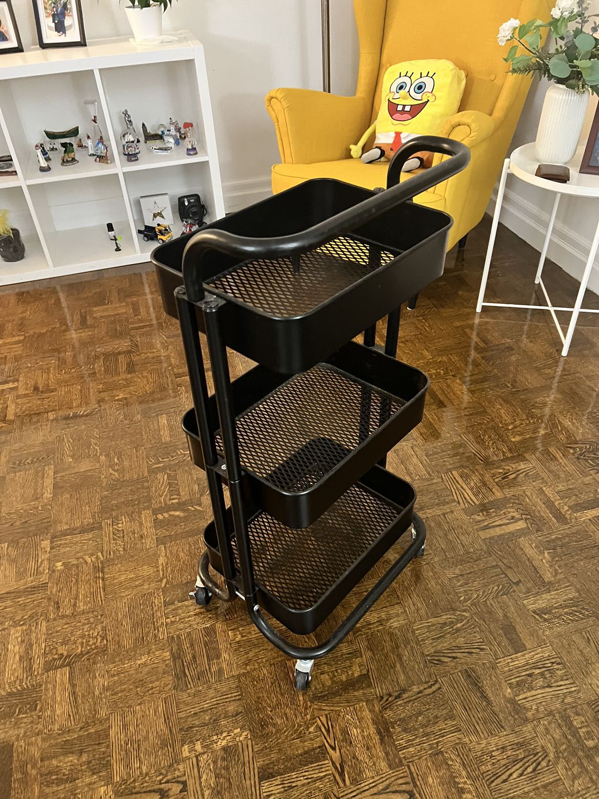 Black Storage utility rack and cart thumbnail