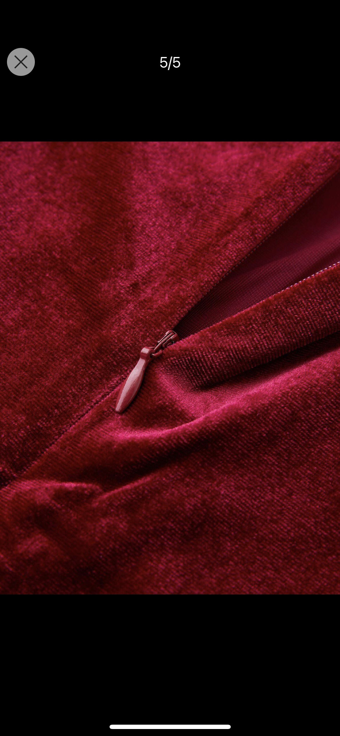 Perfect for the holidays❤️Burgundy velvet cowlneck dress image indicator(8)