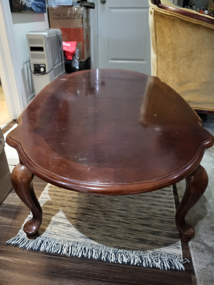 Cherry wood coffee table - photo 2