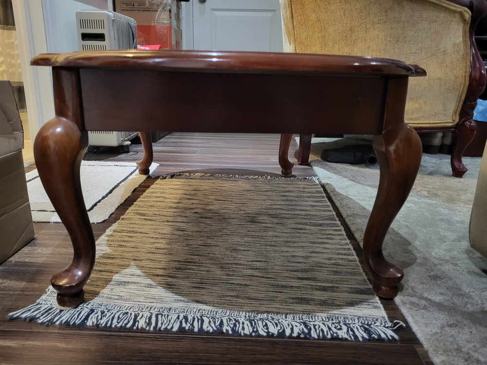 Cherry wood coffee table - photo 3