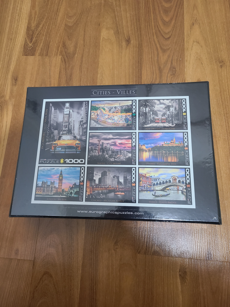 Eurographics New York City Brooklyn Bridge Jigsaw Puzzle image indicator(3)