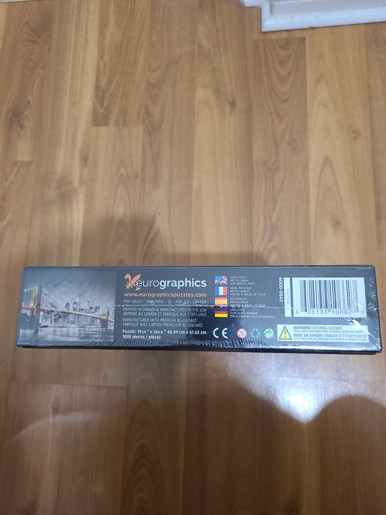 Eurographics New York City Brooklyn Bridge Jigsaw Puzzle image indicator(4)