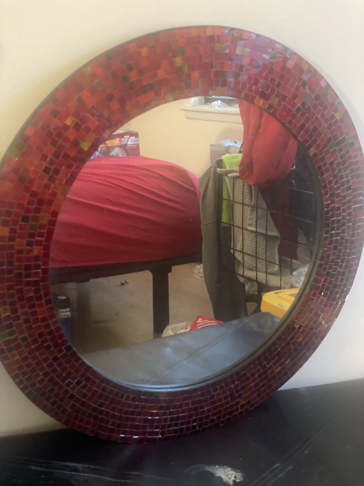 Round mosaic mirror thumbnail