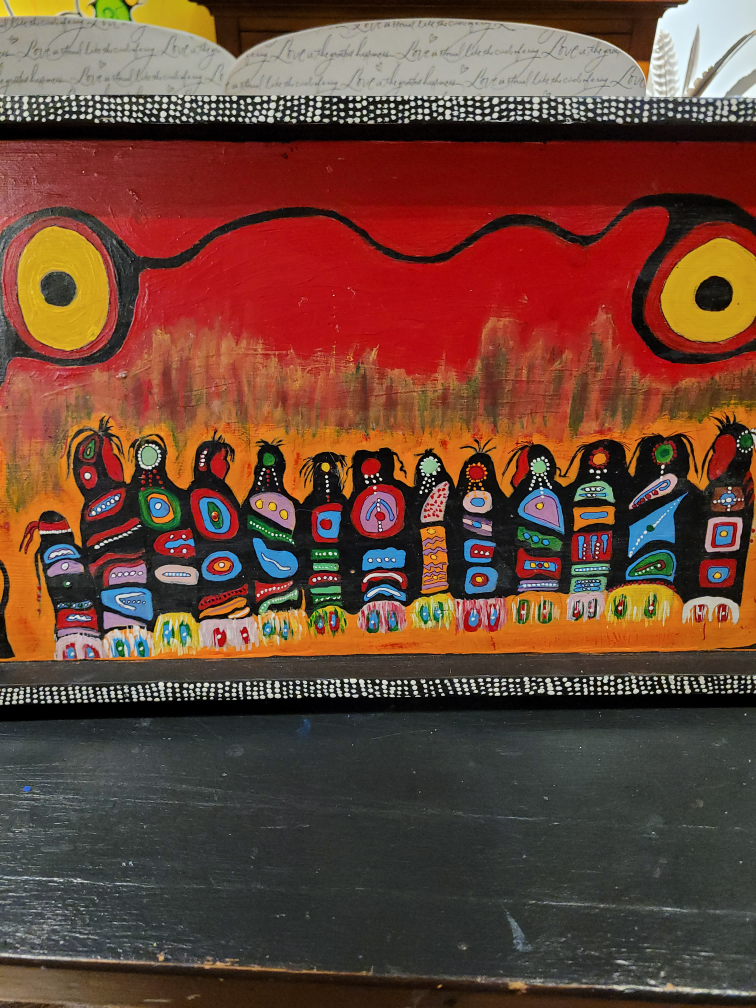 Handpainted tray thumbnail