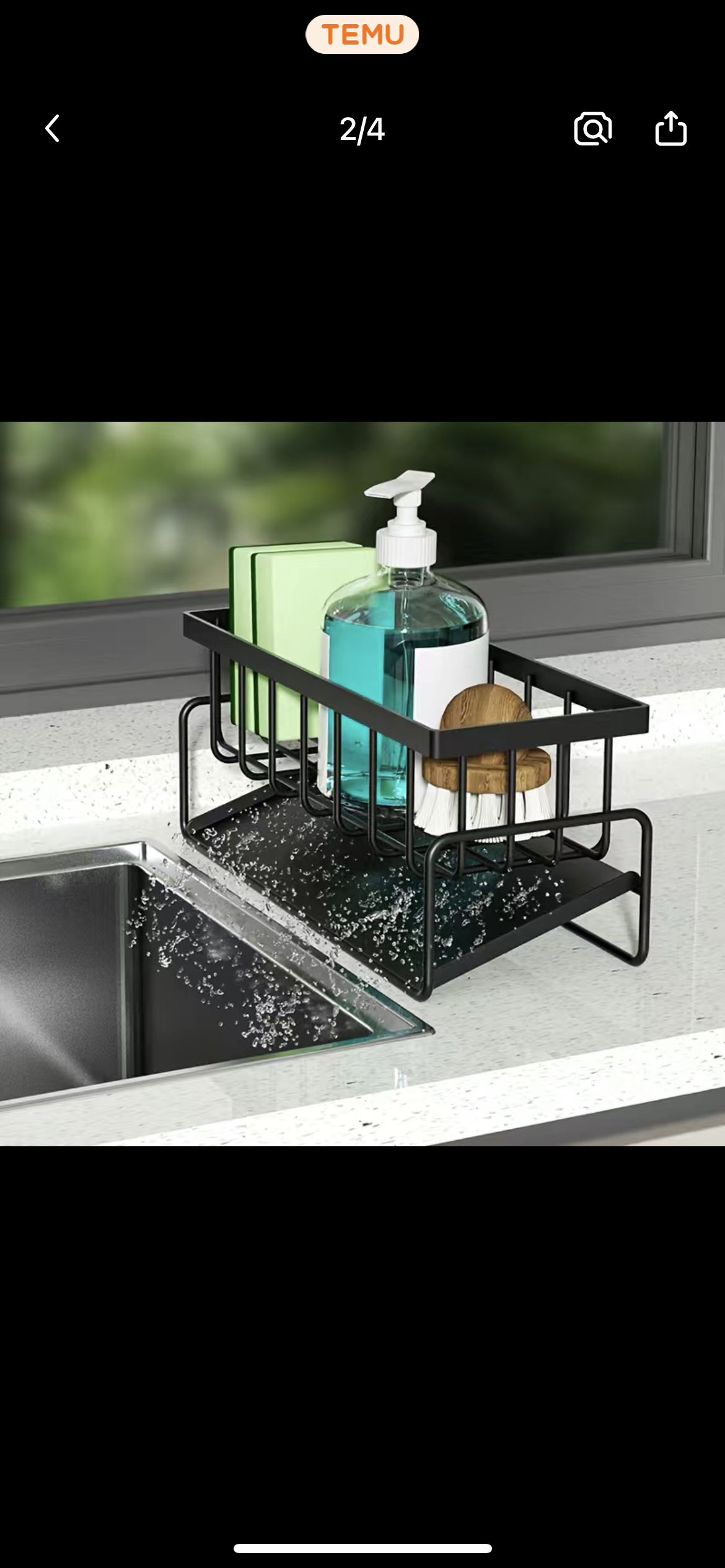 Sink Caddy Sponge Holder - photo 3