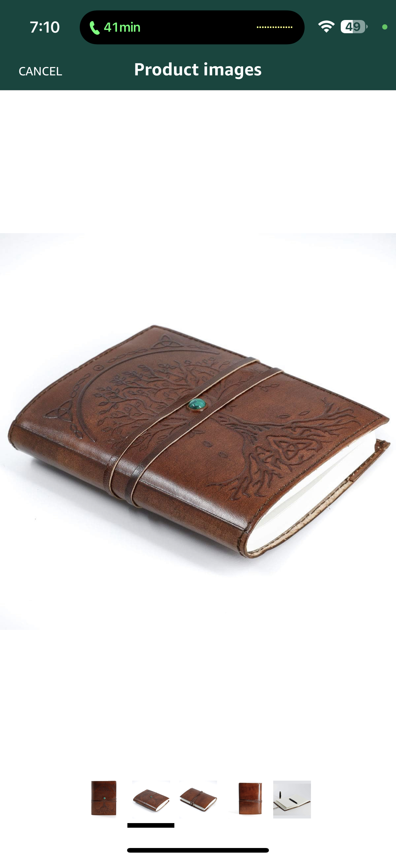 Leather journal 🎁