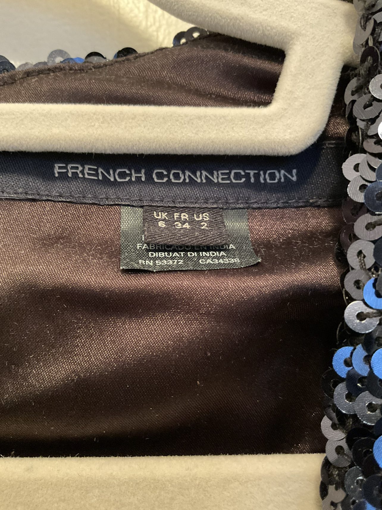 French Connection UK Sequin Dress - Size 2 US - photo 3