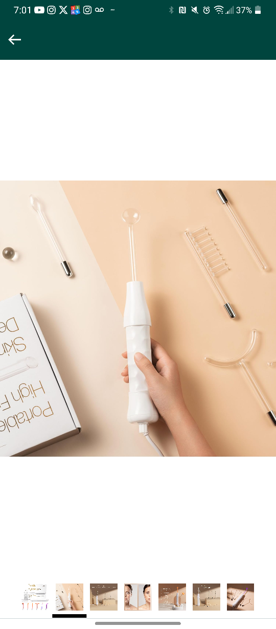PORTABLE HIGH FREQUENCY FACIAL CARE - photo 5