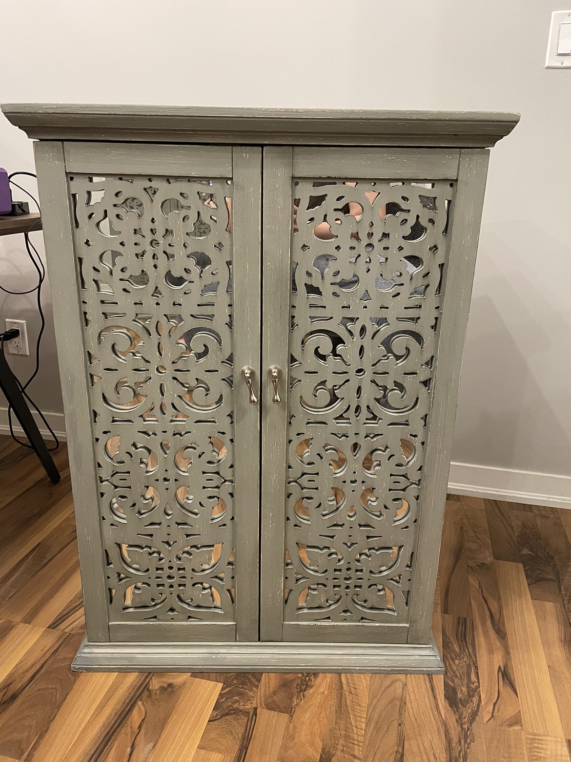 Vintage Wine Cabinet