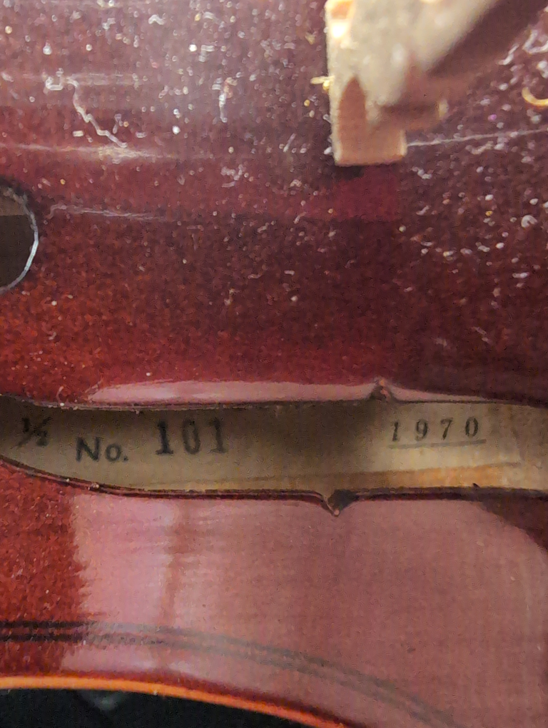 Suzuki Violin Stradivarius Copy 1/2 Size - photo 4