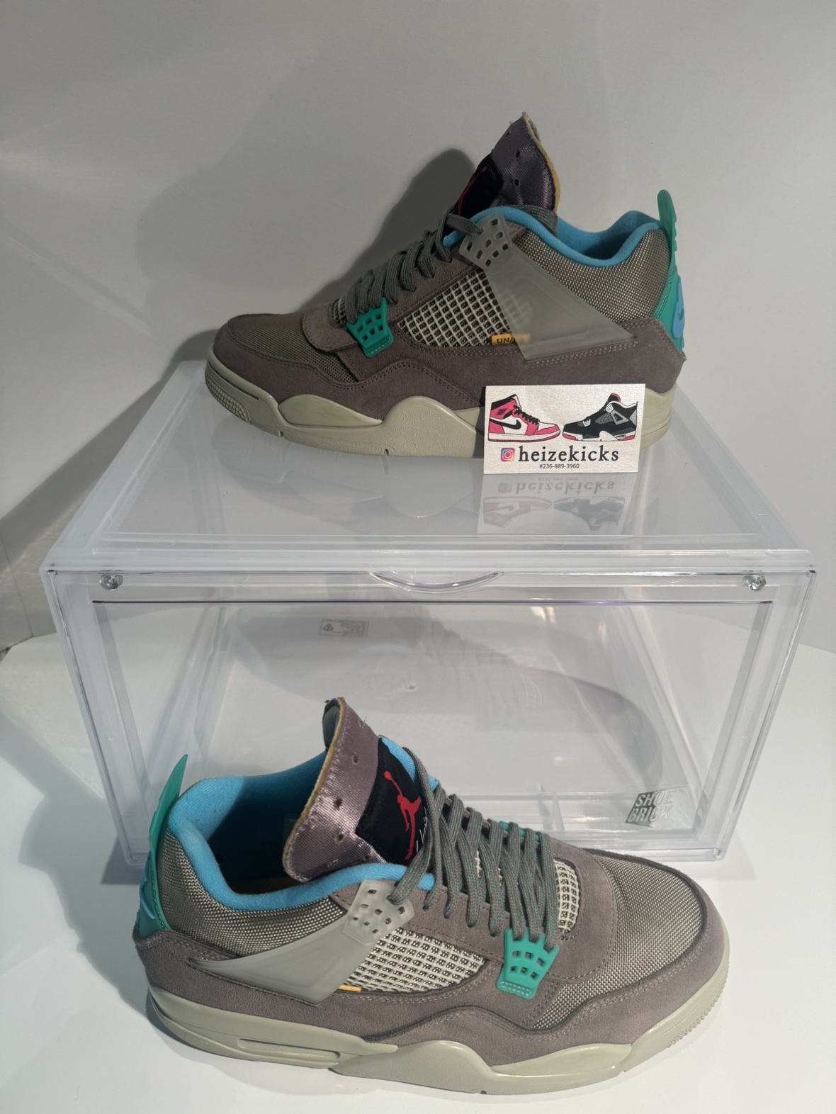Jordan 4 Union Taupe Haze size 10.5 image indicator(2)