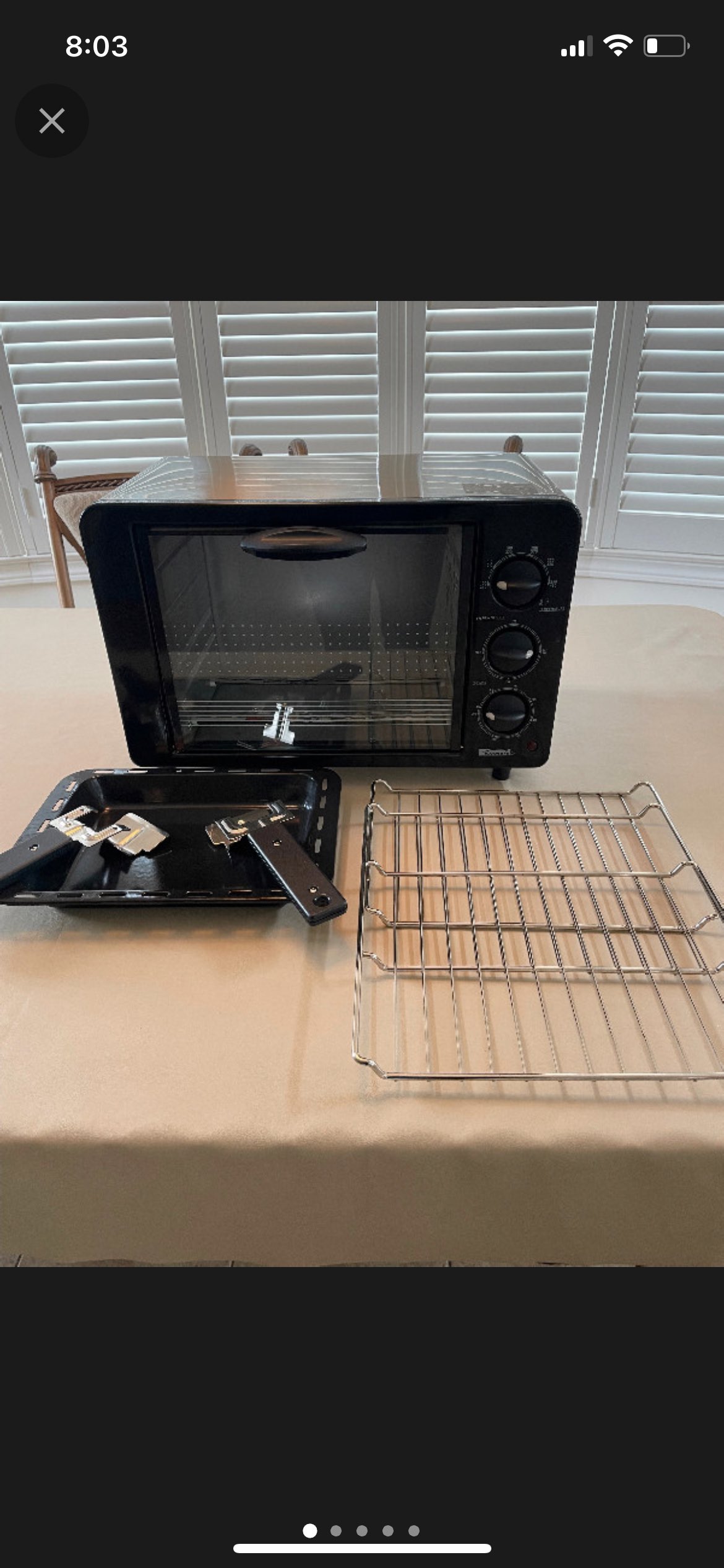 Kenmore Counter Top Oven