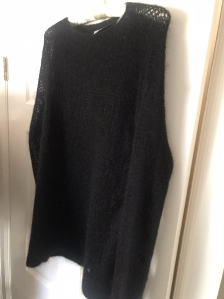 Black Pullover (mohair/wool/nylon)