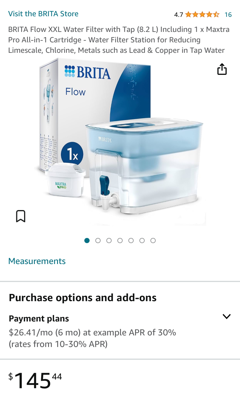 Brita 8.2L + 4 filters image indicator(3)