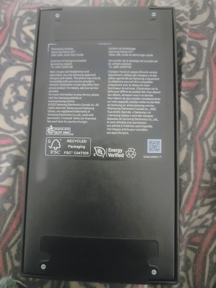 Samsung s23 black 256 GB unlock seald with warranty - photo 4