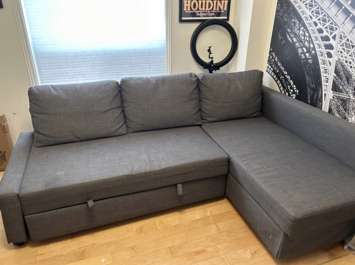 FRIHETEN IKEA couch with storage