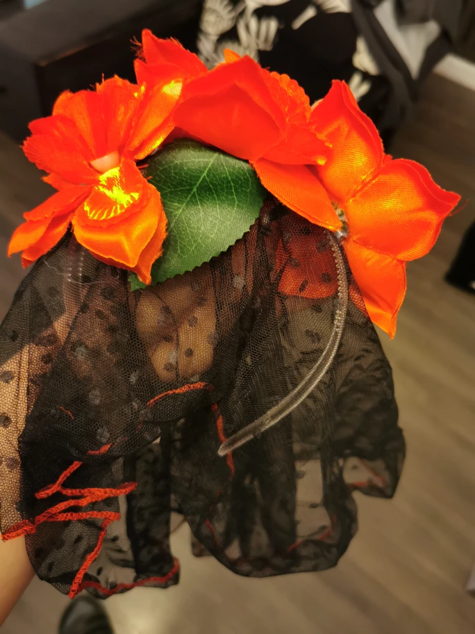 Day of The Dead Adult Woman Costume halloween image indicator(5)