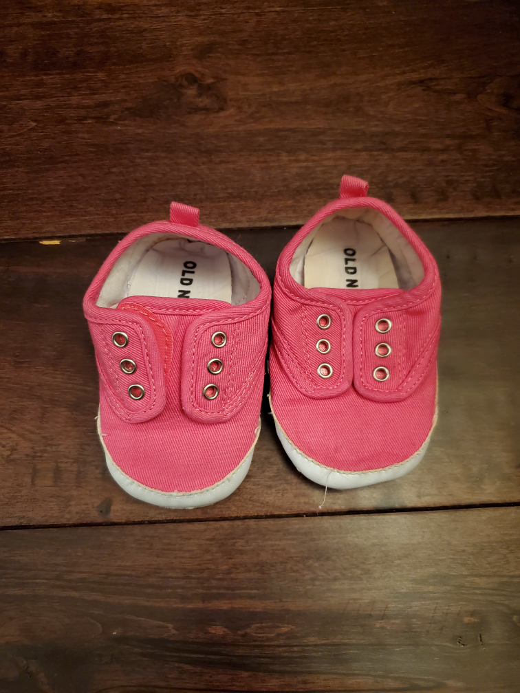 old navy baby pink shoes thumbnail