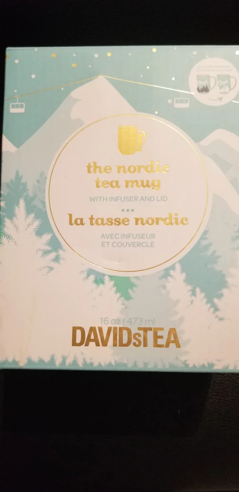 New DAVIDs tea Colour changing Mug