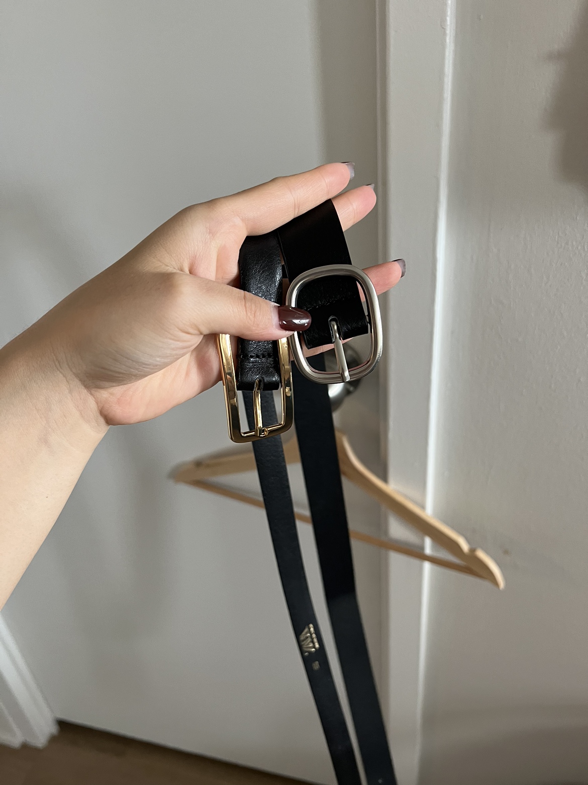 ZARA 2 classic black belts thumbnail