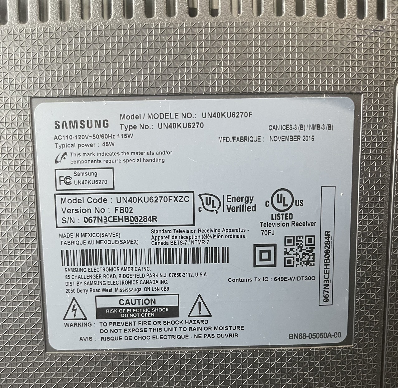 Samsung 40" 4K UHD Smart TV - UN40KU6270FXZC - photo 4