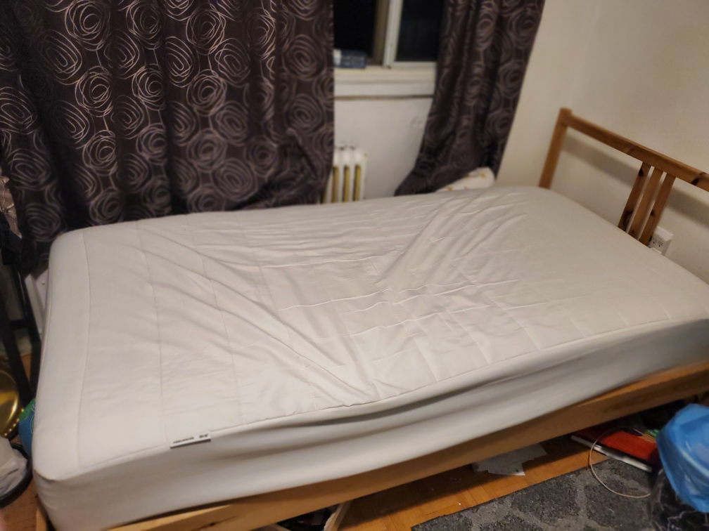 ikea twin bed with mattress
