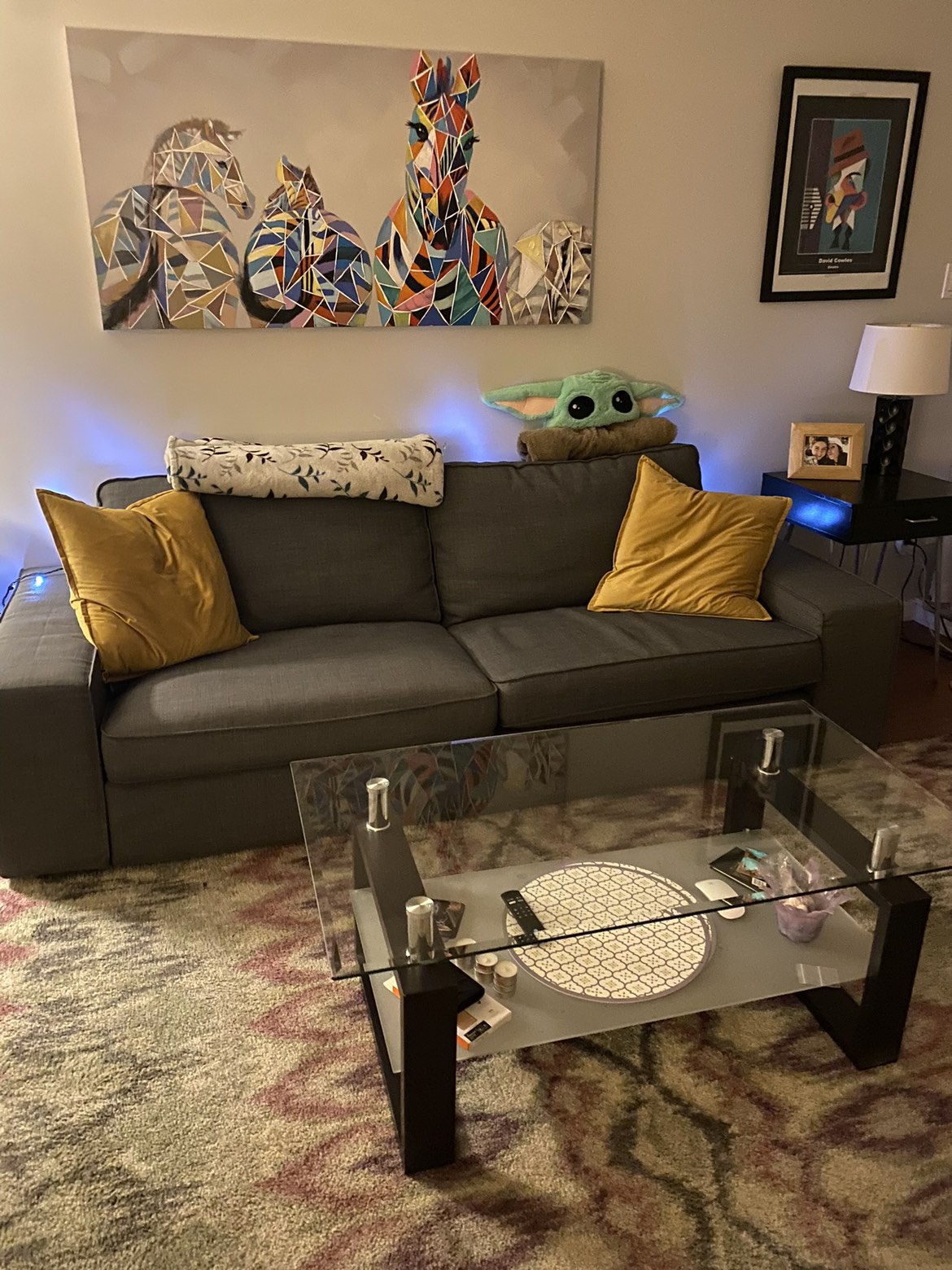 Grey Couch IKEA