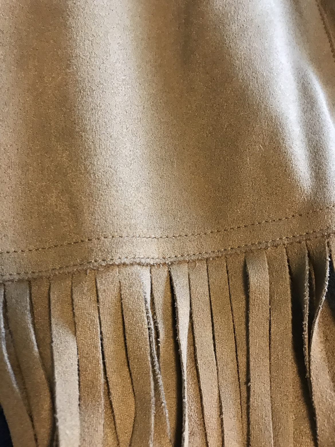 Light Brown Suede Vest - photo 4