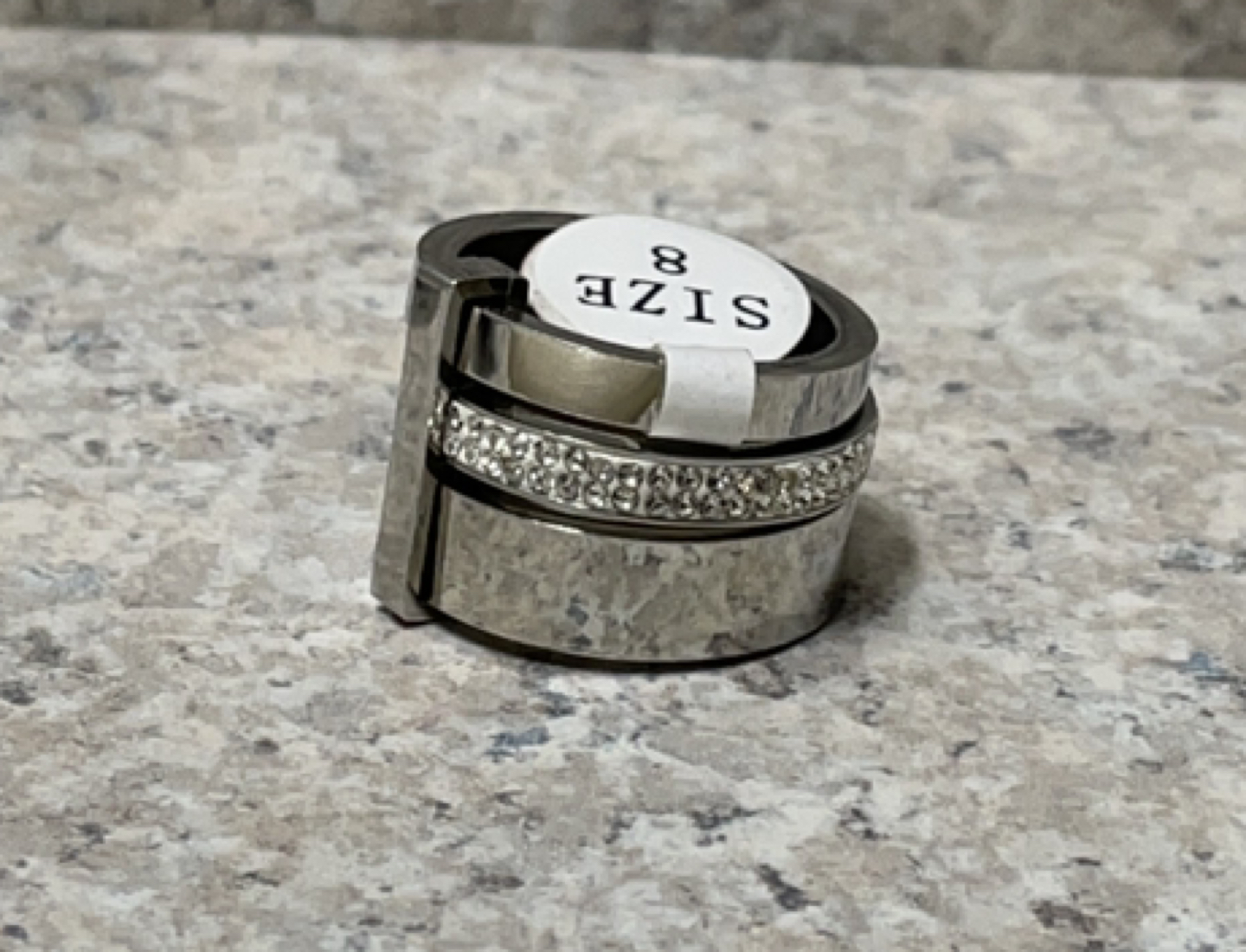 Mens or Women’s 3 layer stainless steel ring image indicator(3)