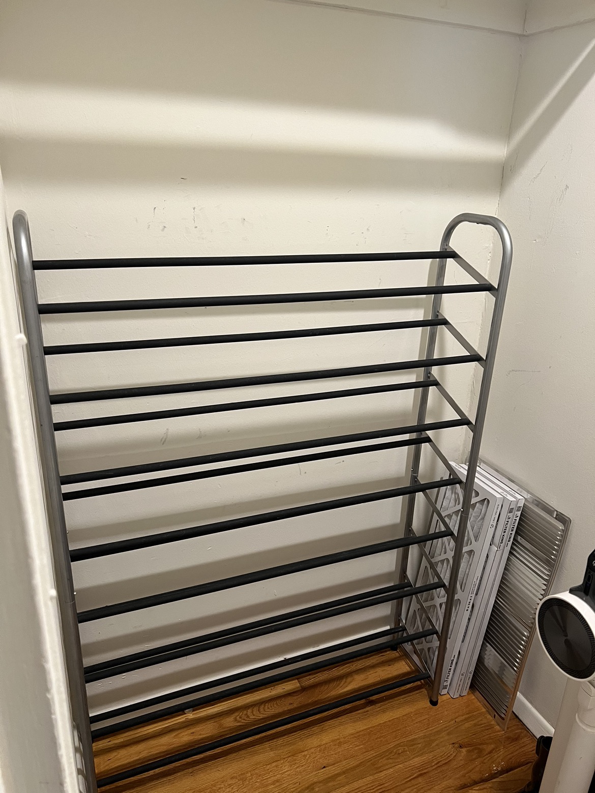Moving sale: shoe rack