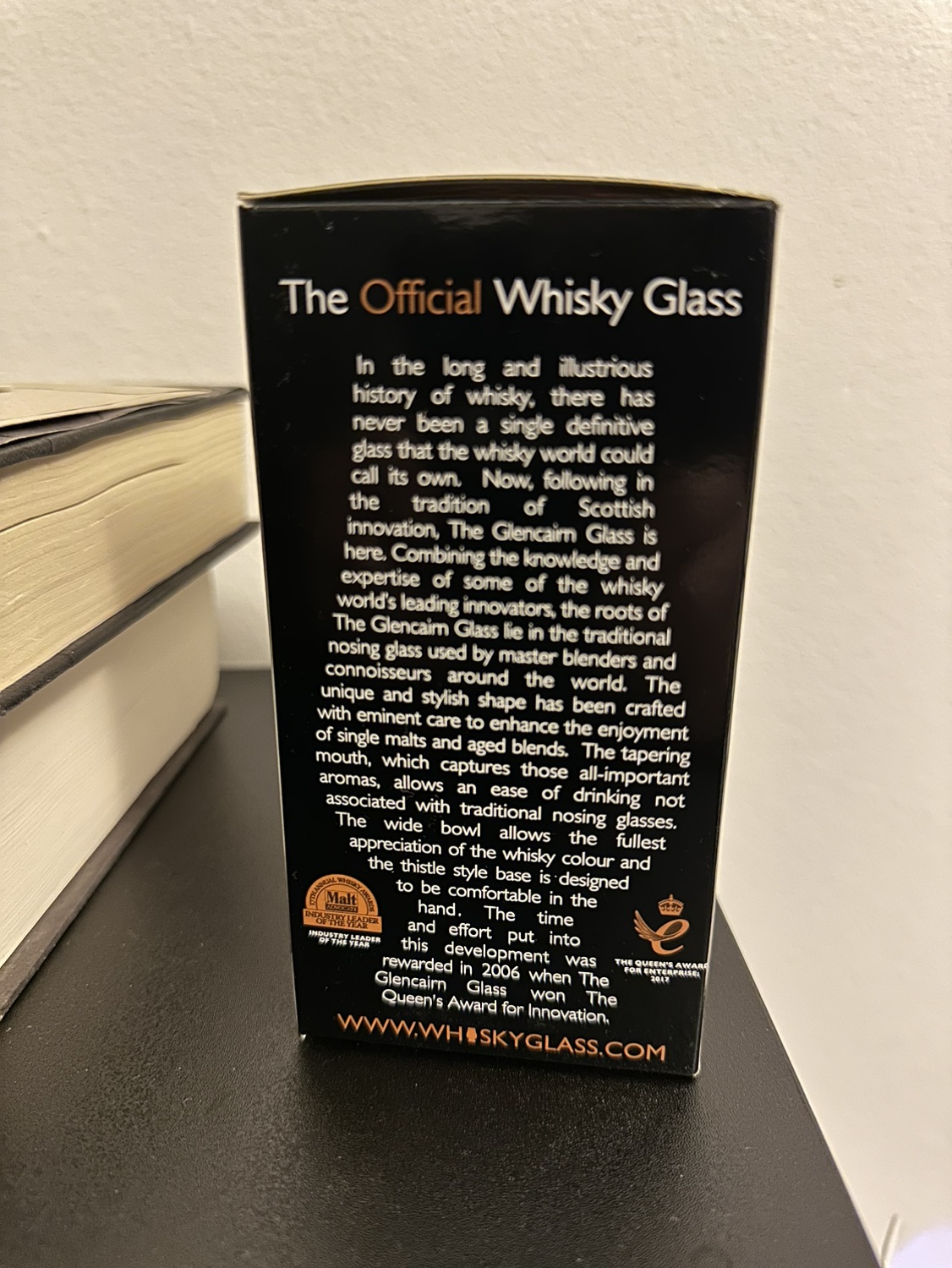 Whisky glass BNIB image indicator(2)