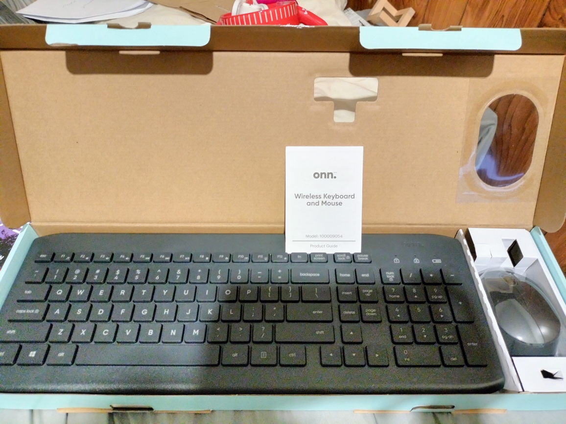 ONN Wireless Keyboard and Mouse thumbnail