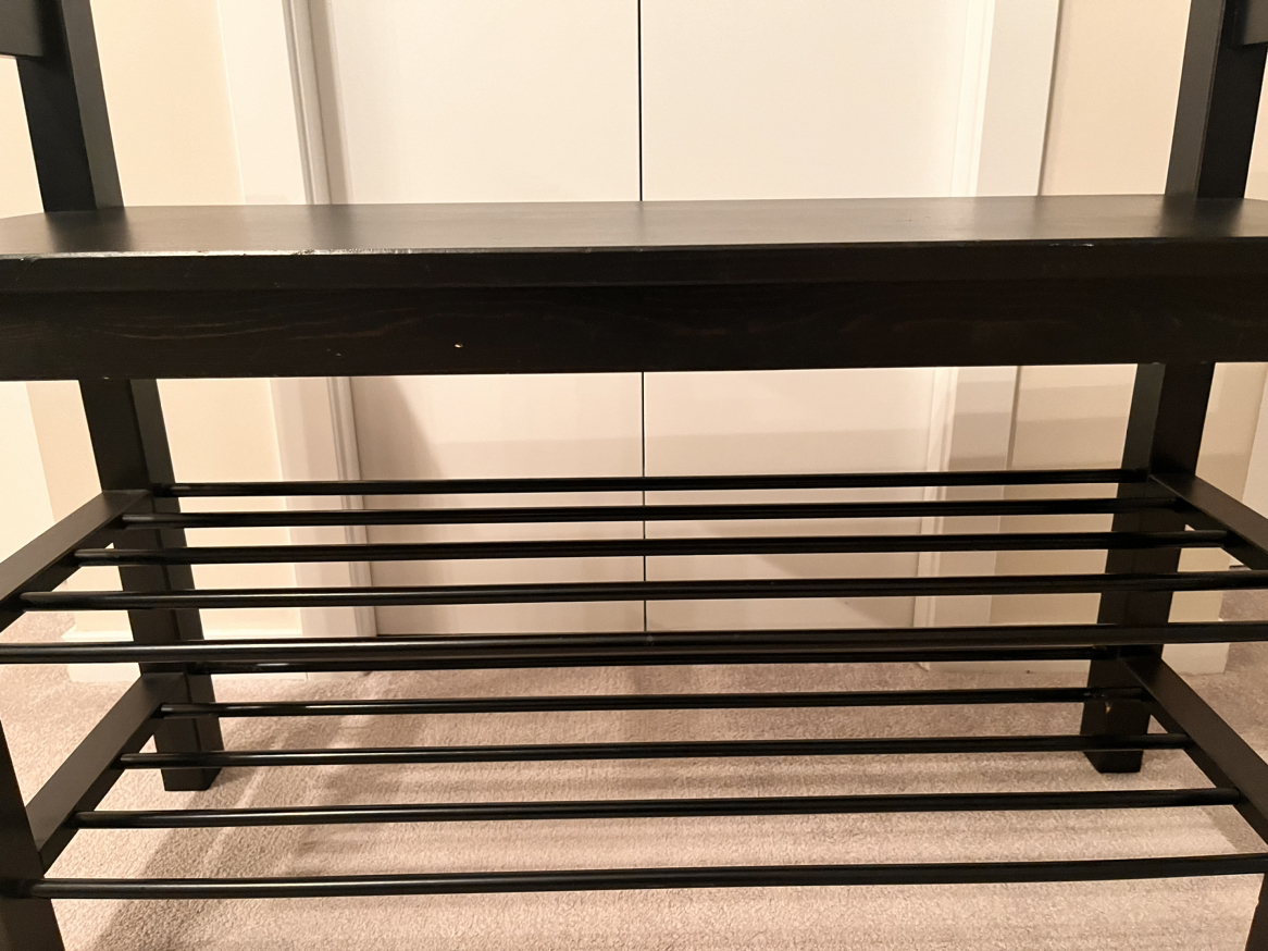 IKEA shoe rack bench - photo 2