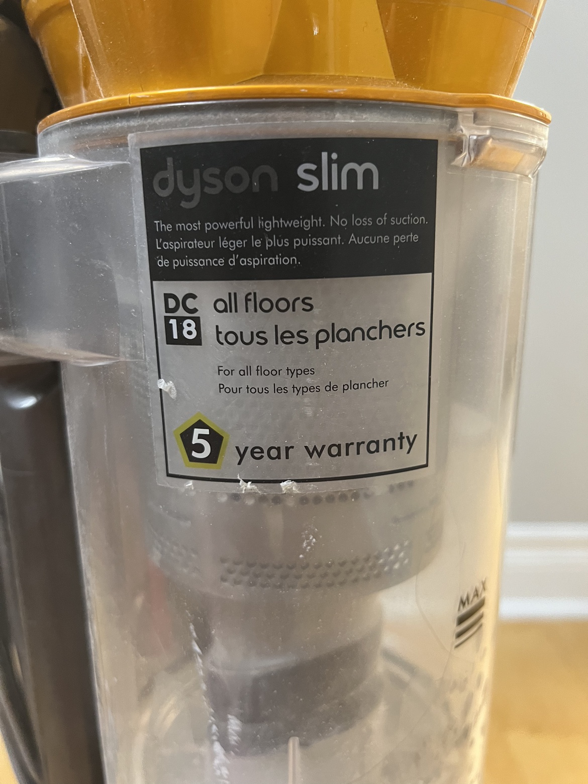 Dyson Vacuum DC18 image indicator(8)