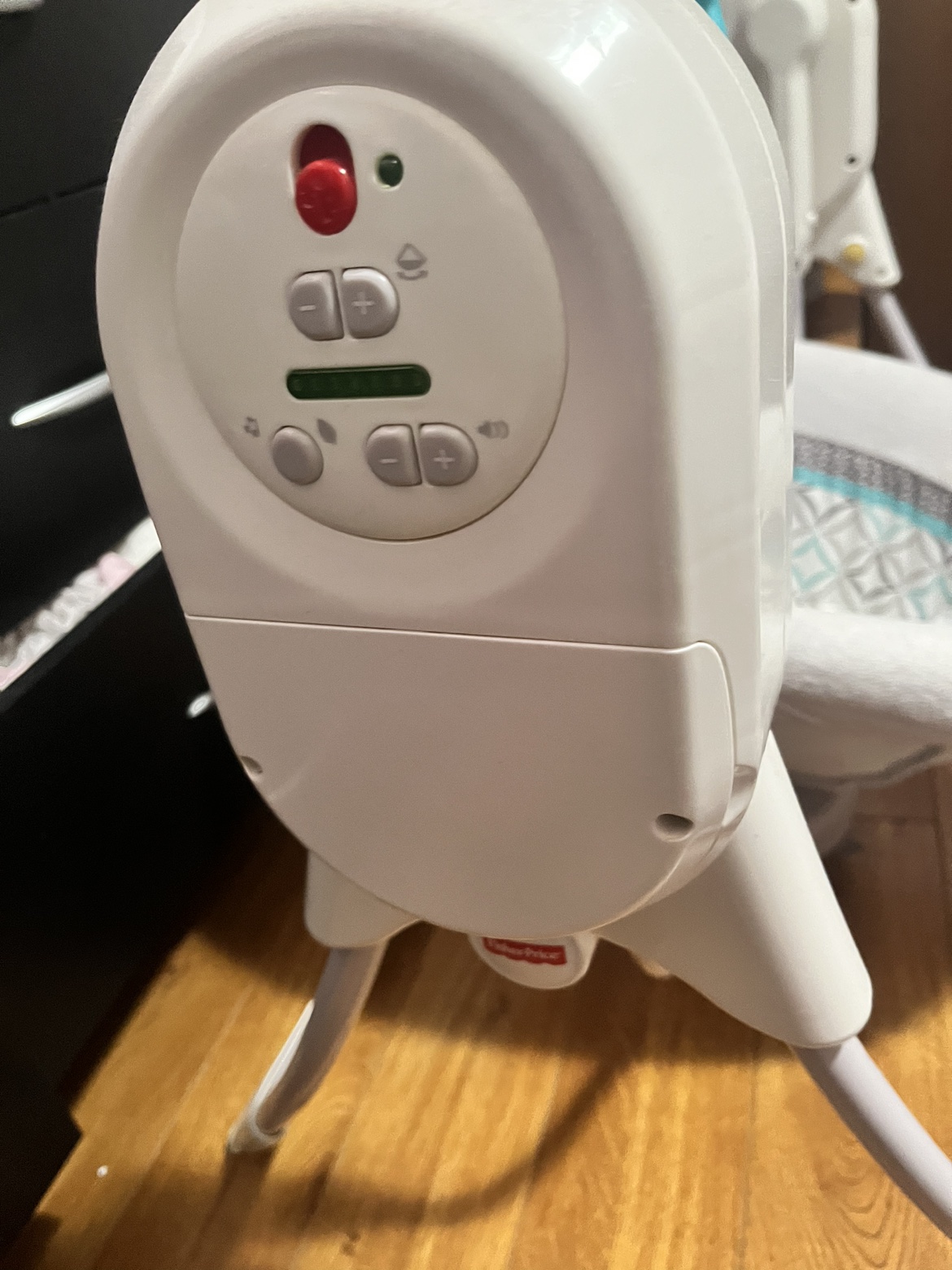Fisher-Price Twinkling Lights SpaceSaver Baby Cradle 'n Swing. - photo 3