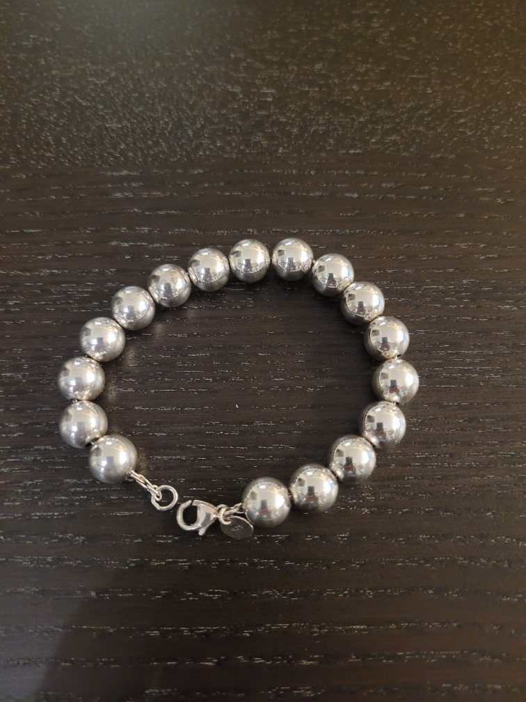 Authentic Tiffany & Co bead bracelet