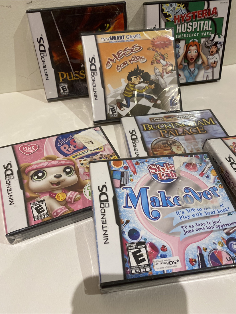 LOT of 7 Nintendo DS Games BNIB image indicator(3)