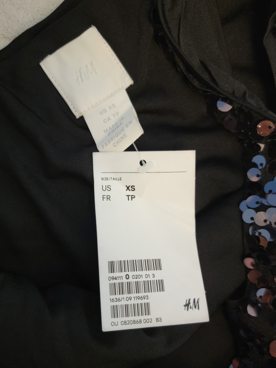 Sequined Tops (size SMALL) - $5 each or 2 for $8 image indicator(3)