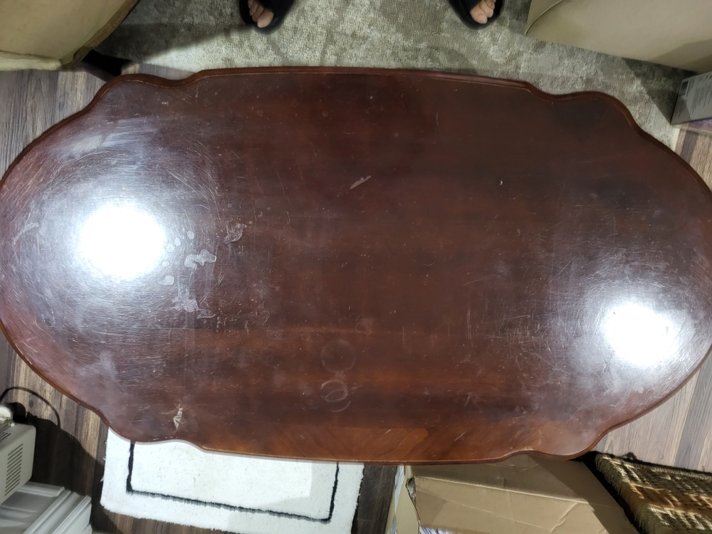 Cherry wood coffee table - photo 4