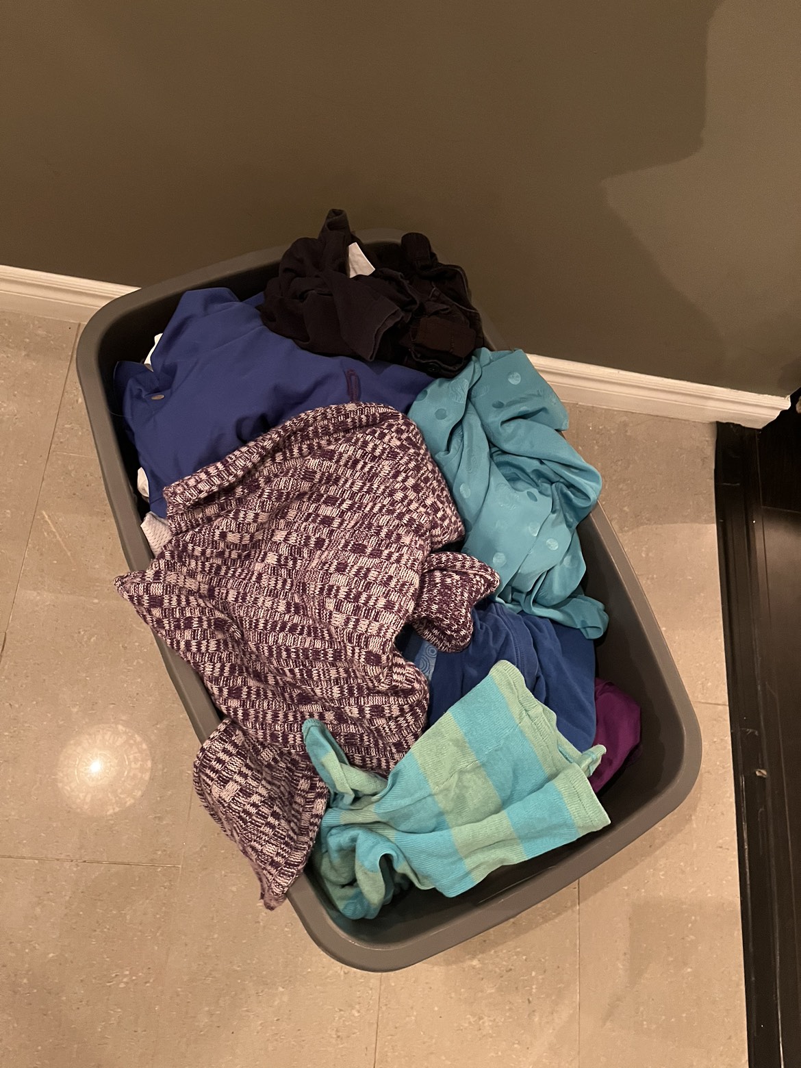 Bin of men’s and women’s vintage clothing - photo 2