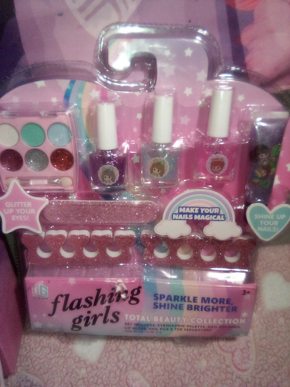 Young girls cosmetology combo makeup & nail set. - photo 4