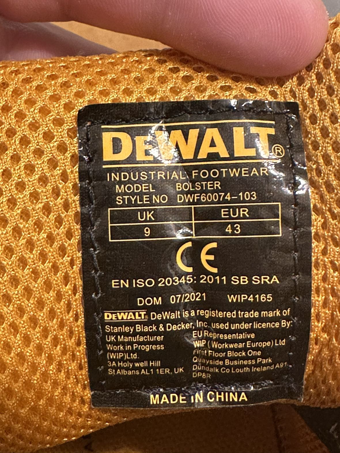 Dewalt Men’s Steel Toe Boots size 9 - photo 3